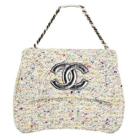 chanel top handle clutch|Chanel vintage clutch.